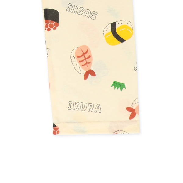 長袖パジャマ（寿司総柄）