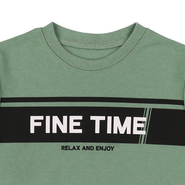 長袖パジャマ（フロント・サイドロゴ）