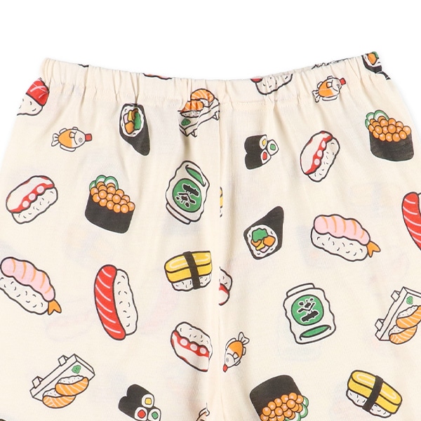 半袖パジャマ（お寿司総柄）