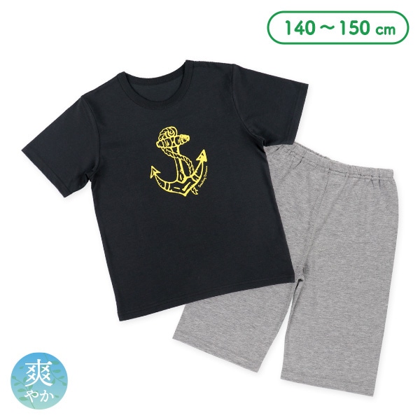 半袖パジャマ（イカリワンポイント）