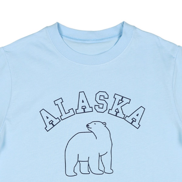 接触冷感半袖パジャマ（しろくま）