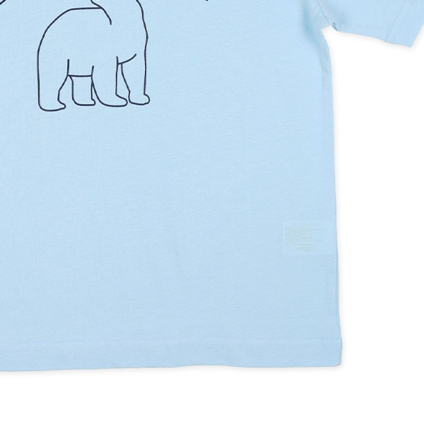 接触冷感半袖パジャマ（しろくま）