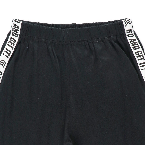 半袖パジャマ（胸ラインロゴ）