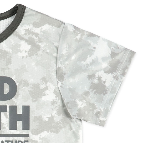 エステル裏メッシュ半袖パジャマ（タイダイ風）