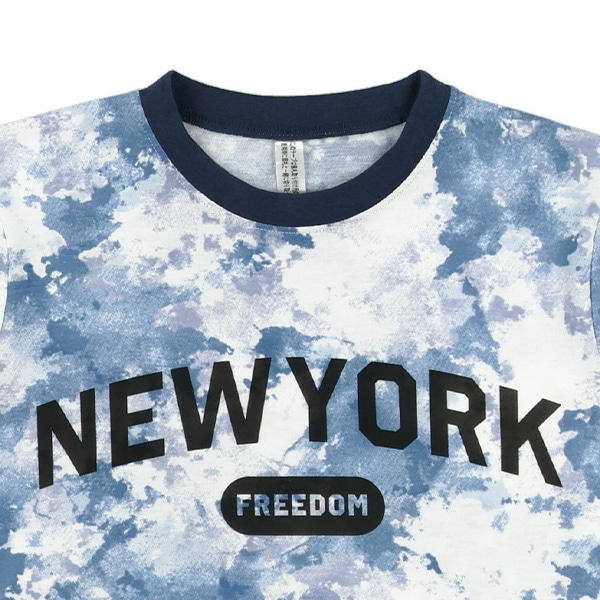 半袖パジャマ（ロゴ・タイダイ風）