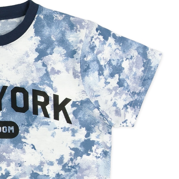 半袖パジャマ（ロゴ・タイダイ風）