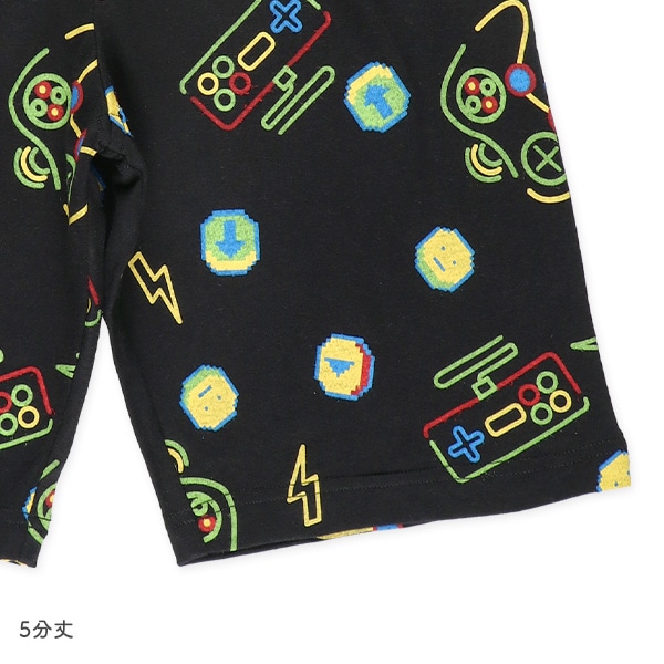 半袖パジャマ（ゲーム・ネオン）