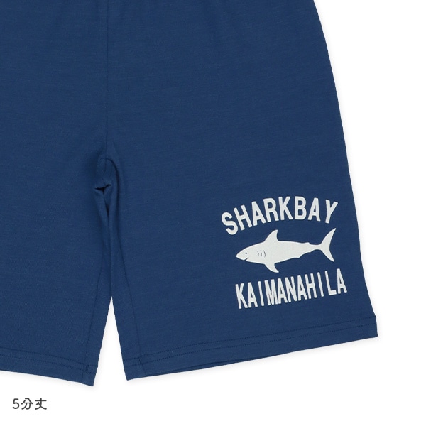 半袖パジャマ（シャーク柄）