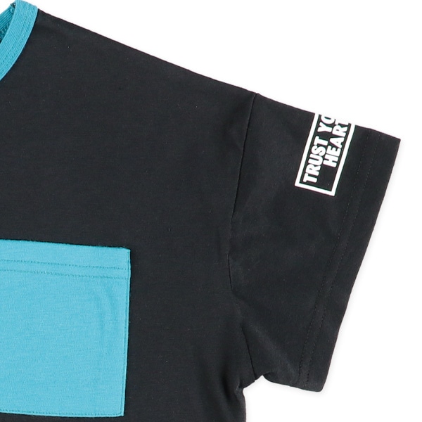 半袖パジャマ（胸ポケット・ロゴチケット）