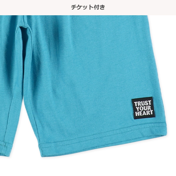 半袖パジャマ（胸ポケット・ロゴチケット）