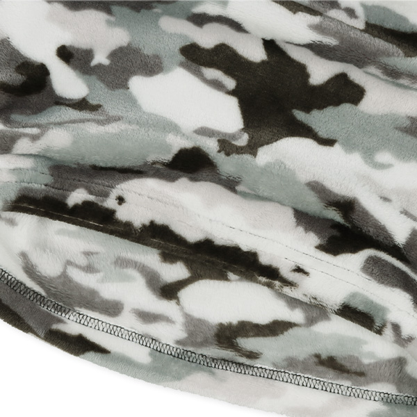 マイクロフリース長袖パジャマ（迷彩）