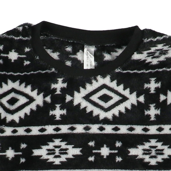 マイクロフリース長袖パジャマ（ネイティブ）