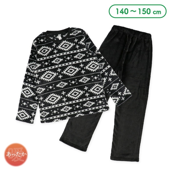 マイクロフリース長袖パジャマ(ネイティブ)