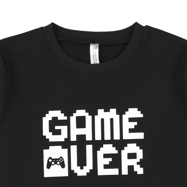裏毛長袖パジャマ（ゲーム・チェック）