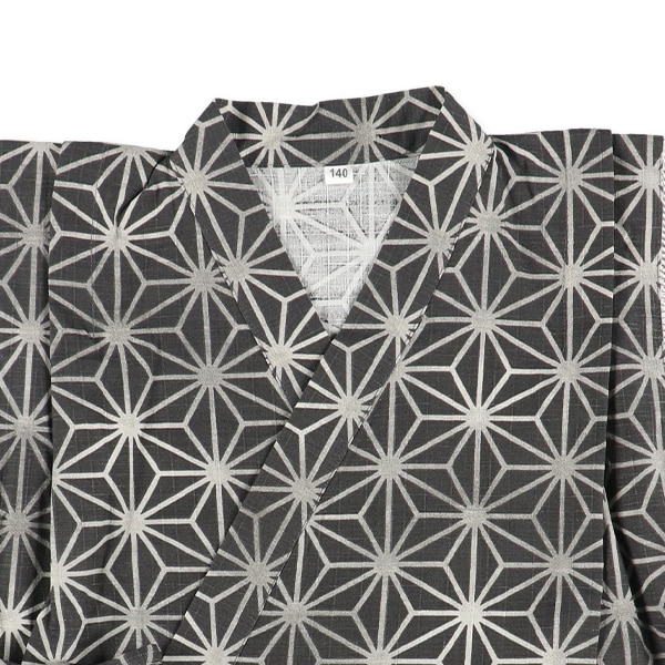 甚平（麻の葉柄）