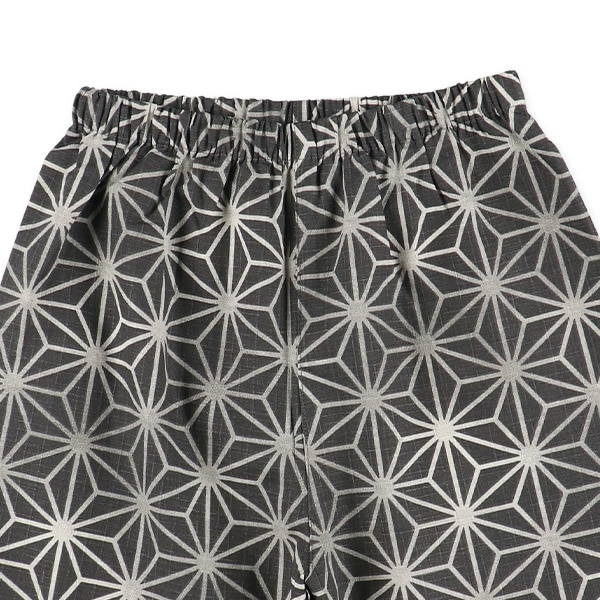 甚平（麻の葉柄）