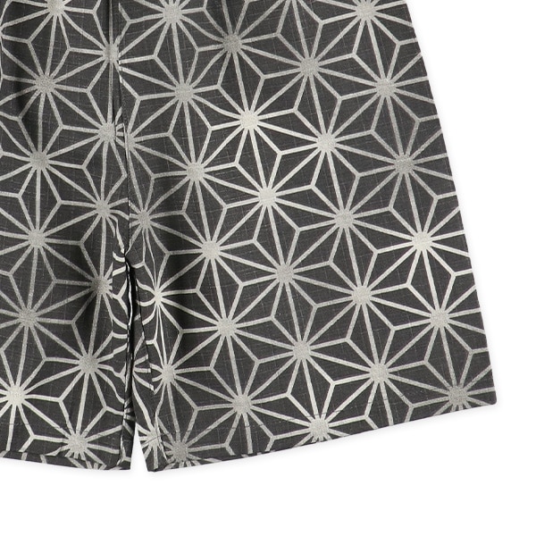 甚平（麻の葉柄）