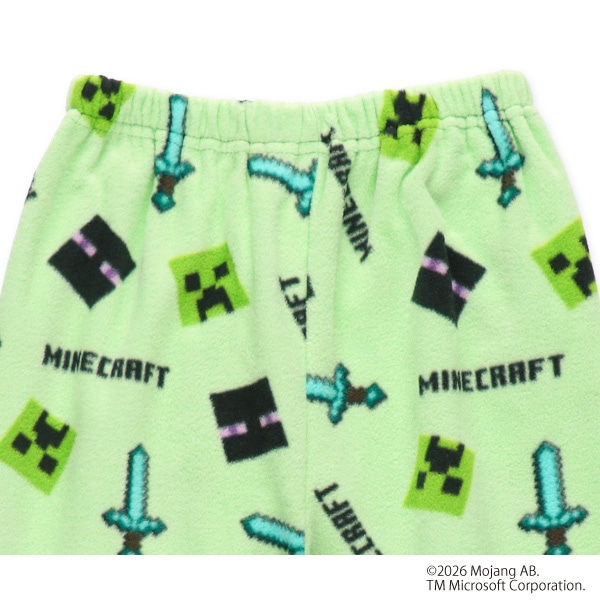 2枚組マイクロフリーススペアパンツ（マインクラフト）
