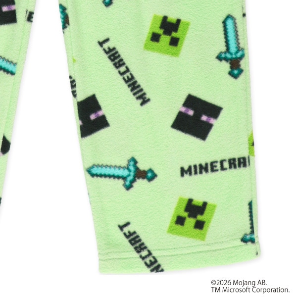 2枚組マイクロフリーススペアパンツ（マインクラフト）