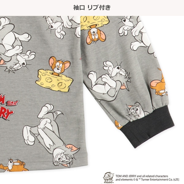 長袖パジャマ（トムとジェリー総柄）