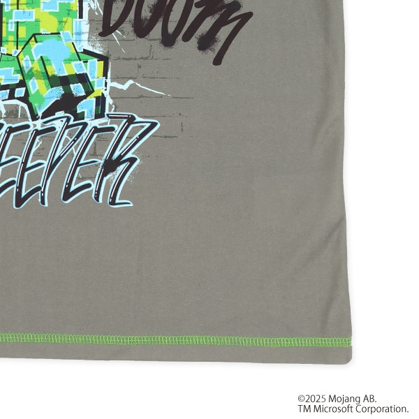 半袖パジャマ（マインクラフト）