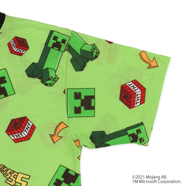半袖パジャマ（マインクラフト）