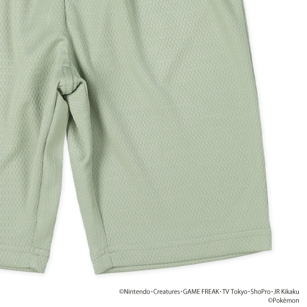 ハニカムメッシュ半袖パジャマ（ポケモン・タイダイ風）