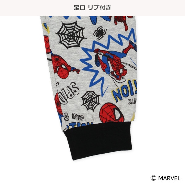 長袖パジャマ（スパイダーマン・総柄）