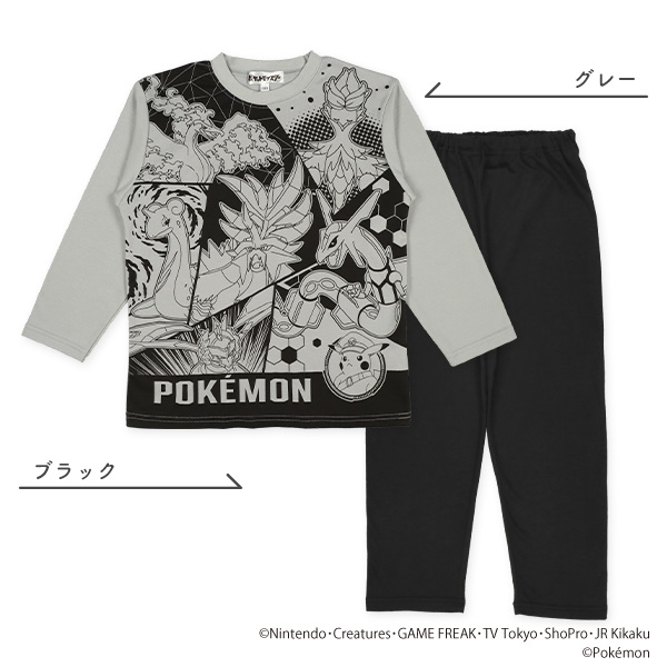 長袖パジャマ（ポケモン）