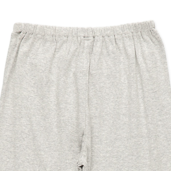 どっちもまえ長袖ルームウェア（杢グレー無地）