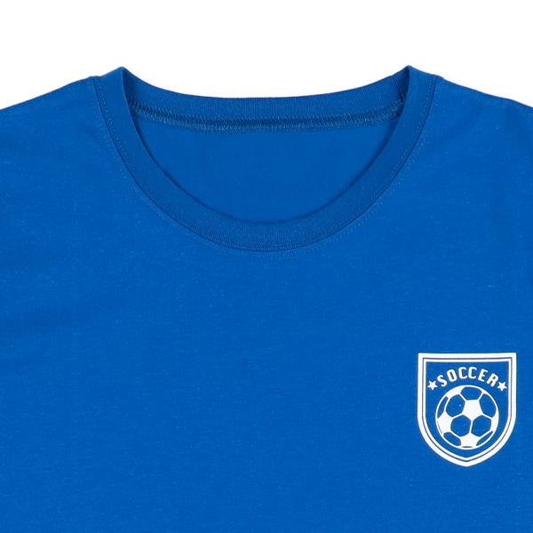 半袖ルームウェア（サッカー柄）