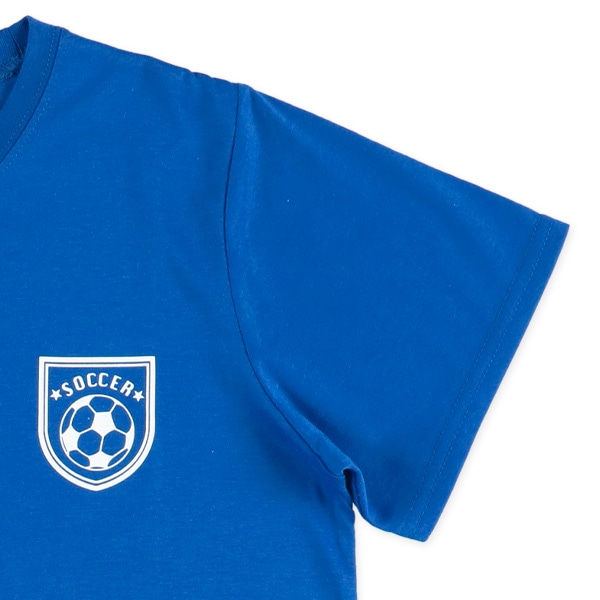 半袖ルームウェア（サッカー柄）