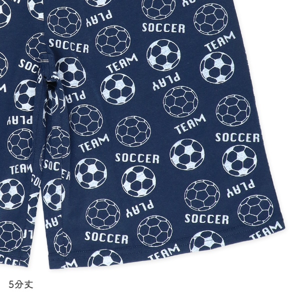 半袖ルームウェア（サッカー柄）