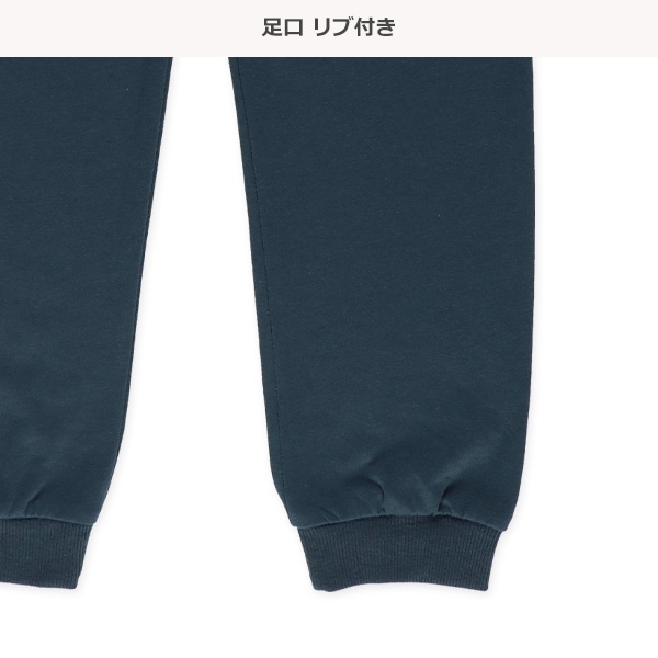 ミニ裏毛ラグラン長袖ルームウェア（ライン）