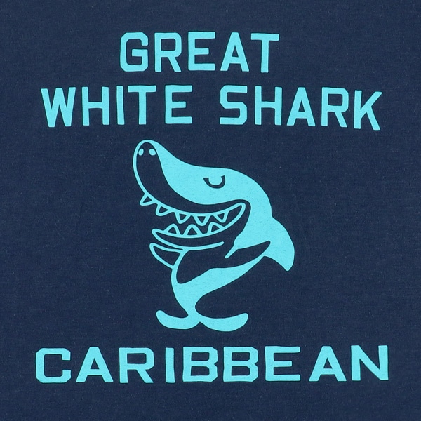 半袖ルームウェア（サメプリント）