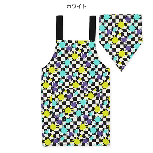 三角巾付きエプロン（ペンキ）