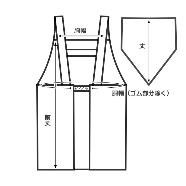三角巾付きエプロン（マインクラフト）