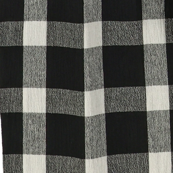 ステテコ（先染めモノトーンチェック）