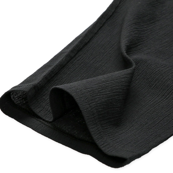 ステテコ（ブラック無地）