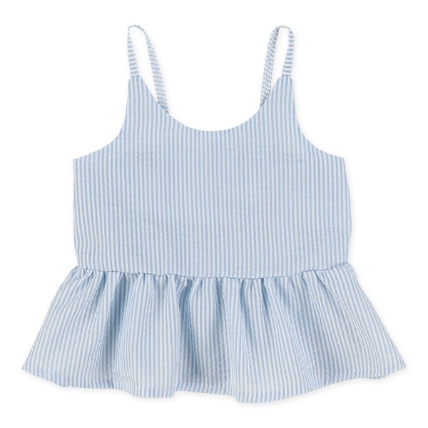 サッカーストライプキャミソール&パンツセット