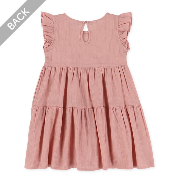 楊柳ティアードワンピース