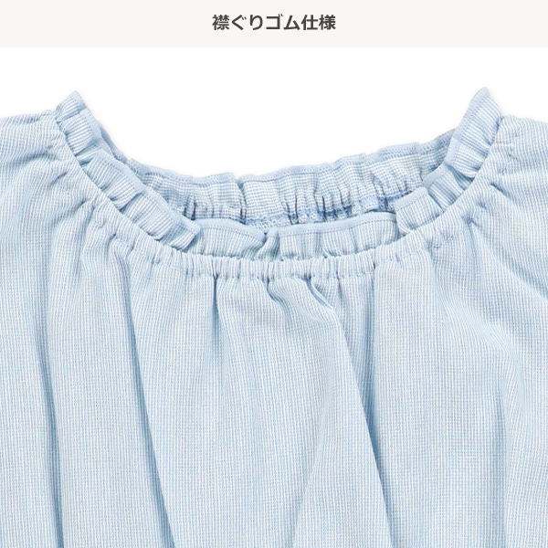 エンド布帛フレンチワンピース