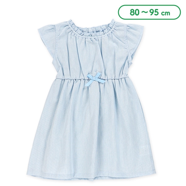 エンド布帛フレンチワンピース