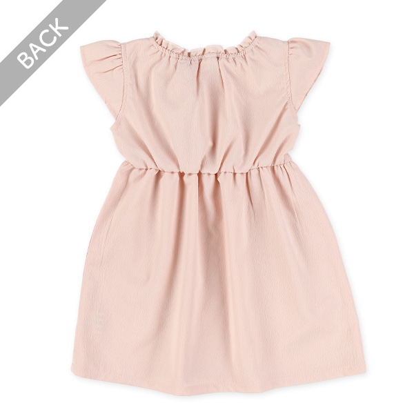 エステル楊柳ノースリーブワンピース