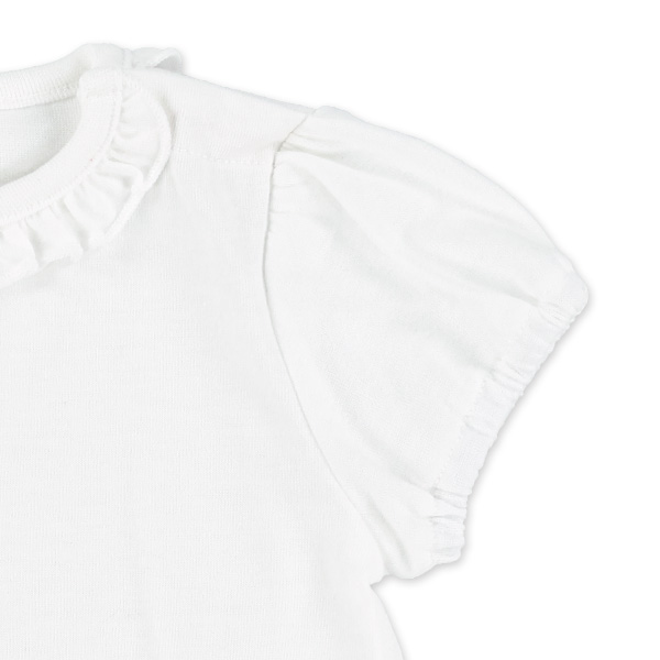 チェック花ジャンパースカート&ロンパースセット