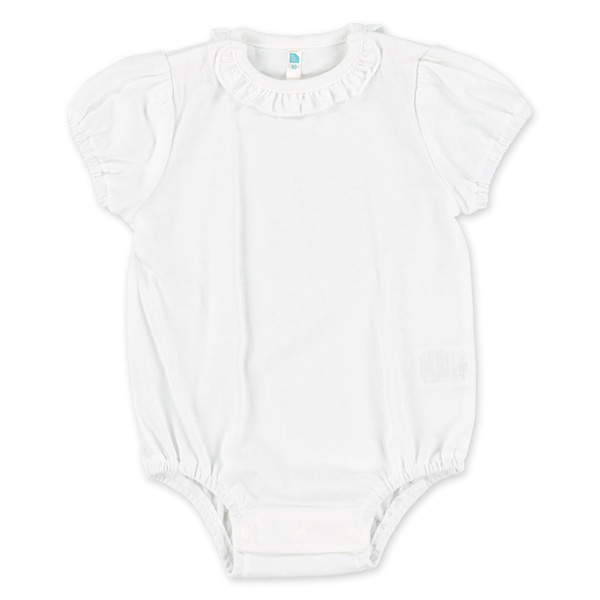 チェック花ジャンパースカート&ロンパースセット