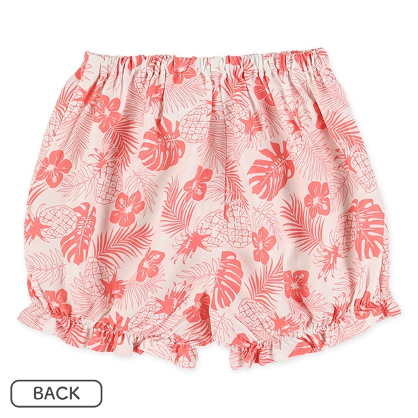 レーヨン花柄トップス&ブルマセット