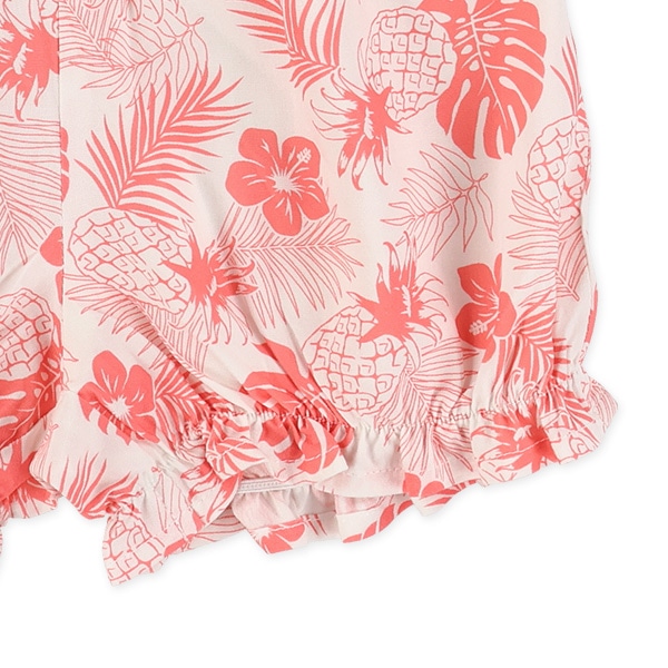 レーヨン花柄トップス&ブルマセット