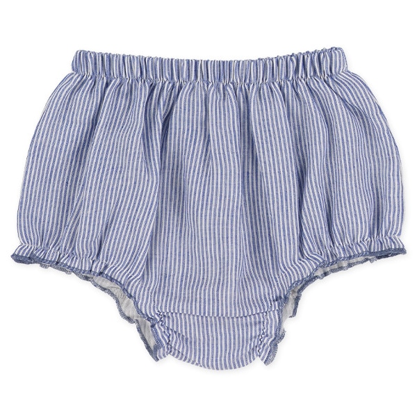 丸襟ストライプトップス&ブルマセット
