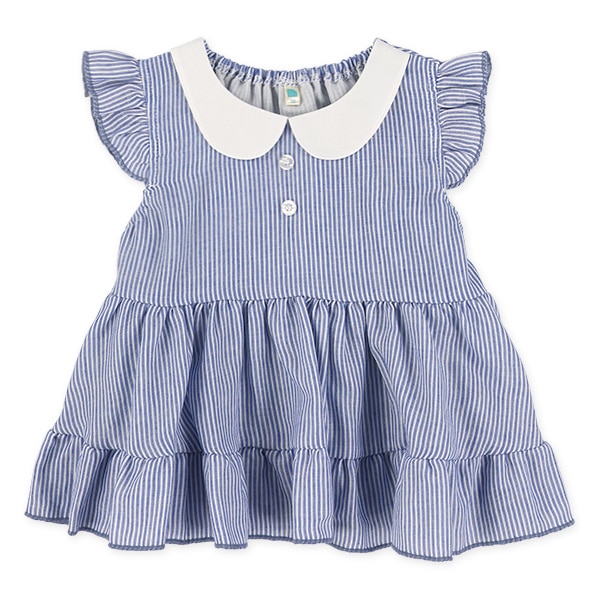 丸襟ストライプトップス&ブルマセット